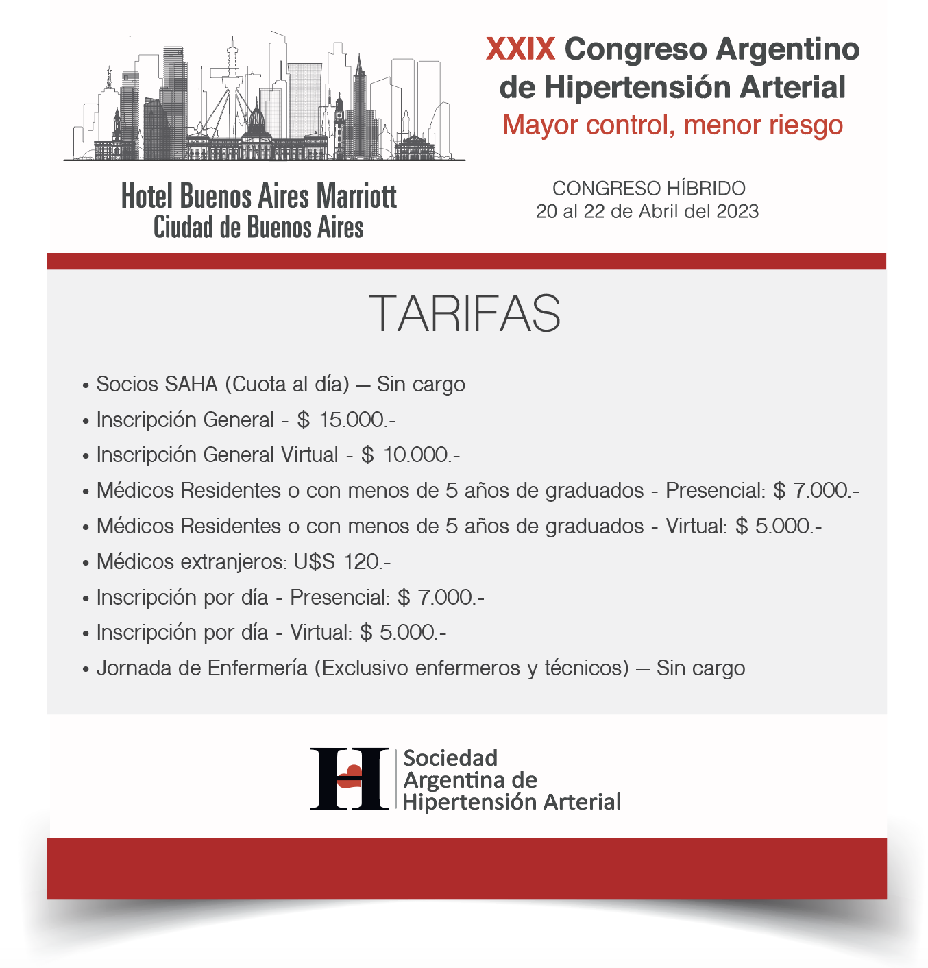 XXVII Congreso Argentino de Hipertensión Arterial